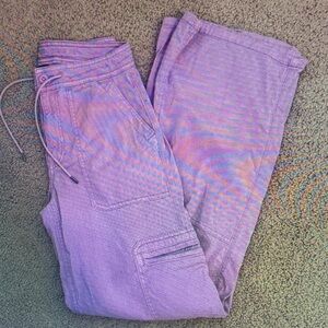 Purple Kids Cargo Pants